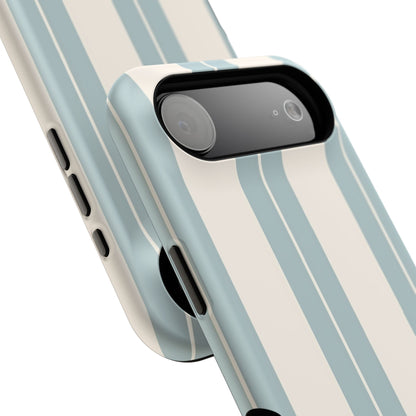 Impact-Resistant Phone Case – Coastal Stripe