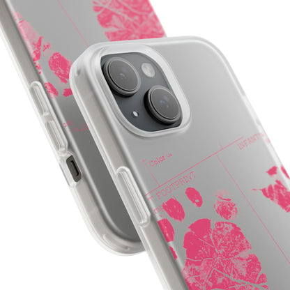 Flexi Case – Mom’s Little Pink Footprints