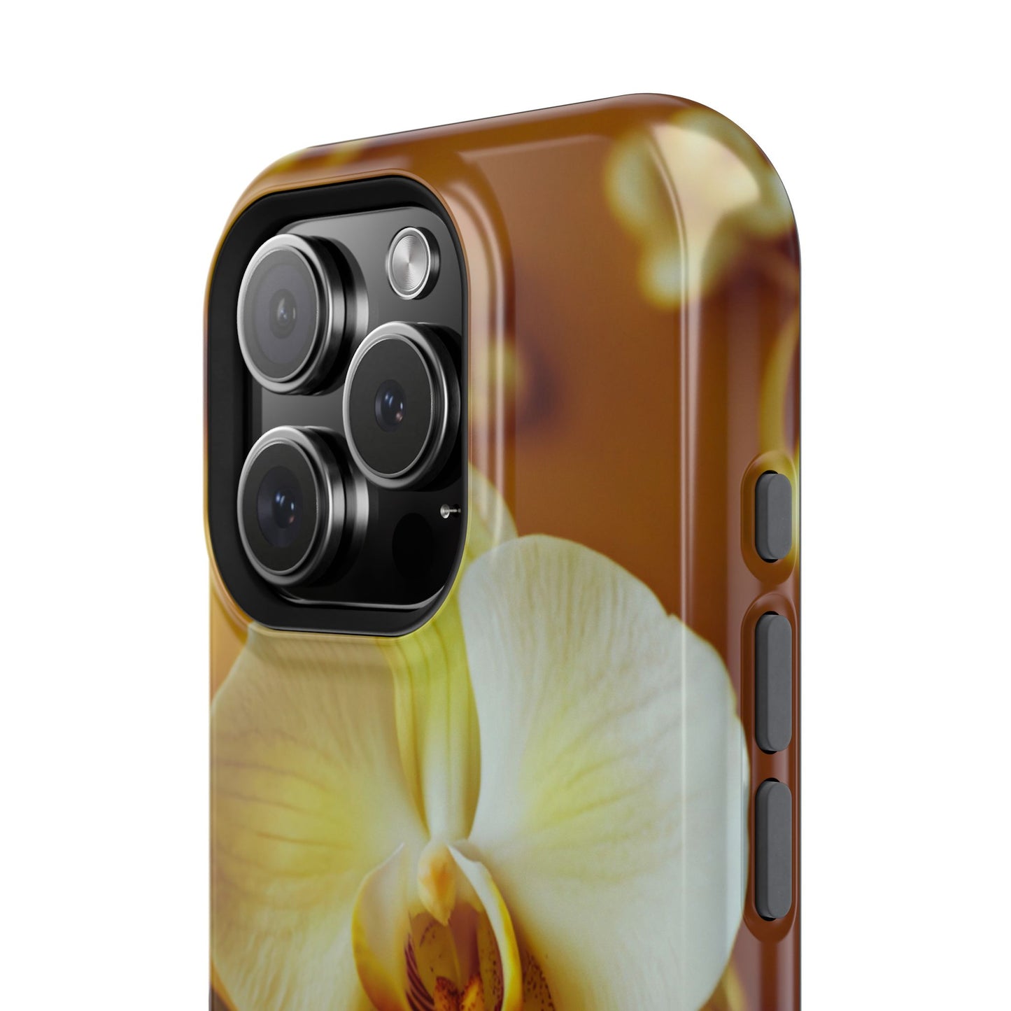 Protective Phone Case – Amber Orchid