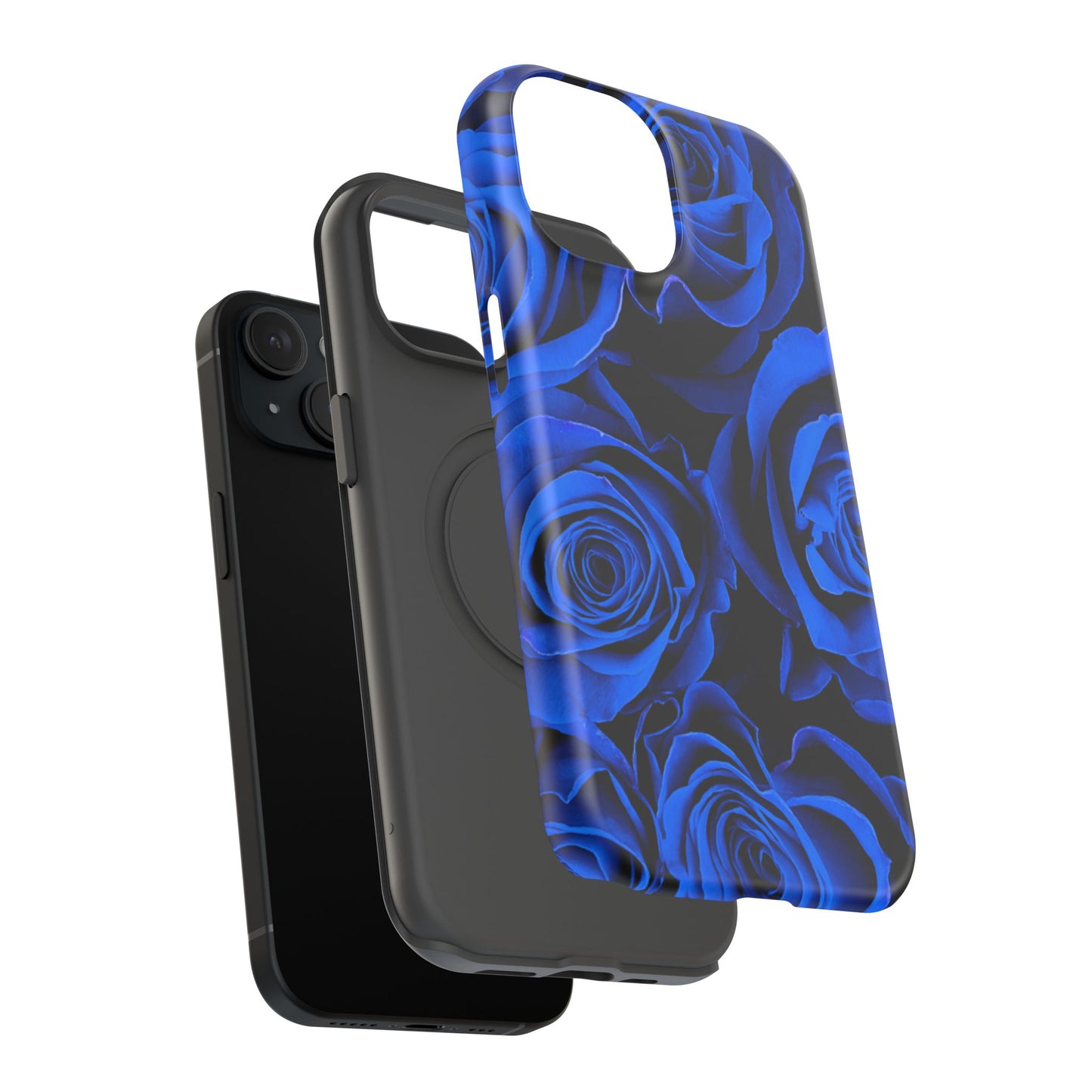 Impact-Resistant Phone Case – Midnight Bloom