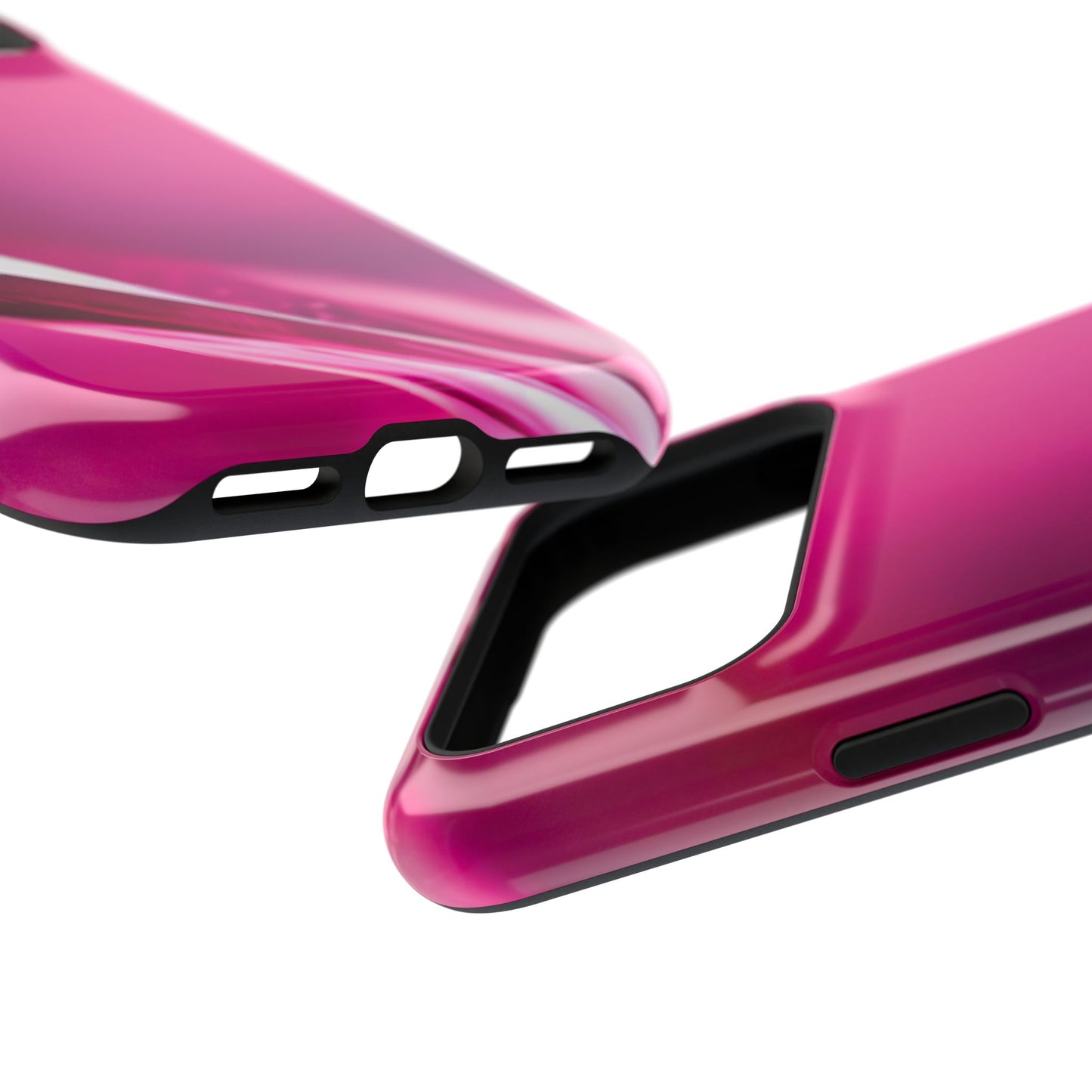 Impact-Resistant Phone Case – Magenta Motion