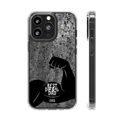 Clear Magnetic Phone Case – Best Dad Ever