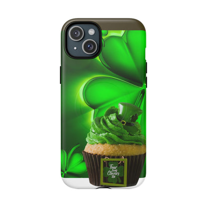 Protective Phone Case – Lucky Clover Cupcake