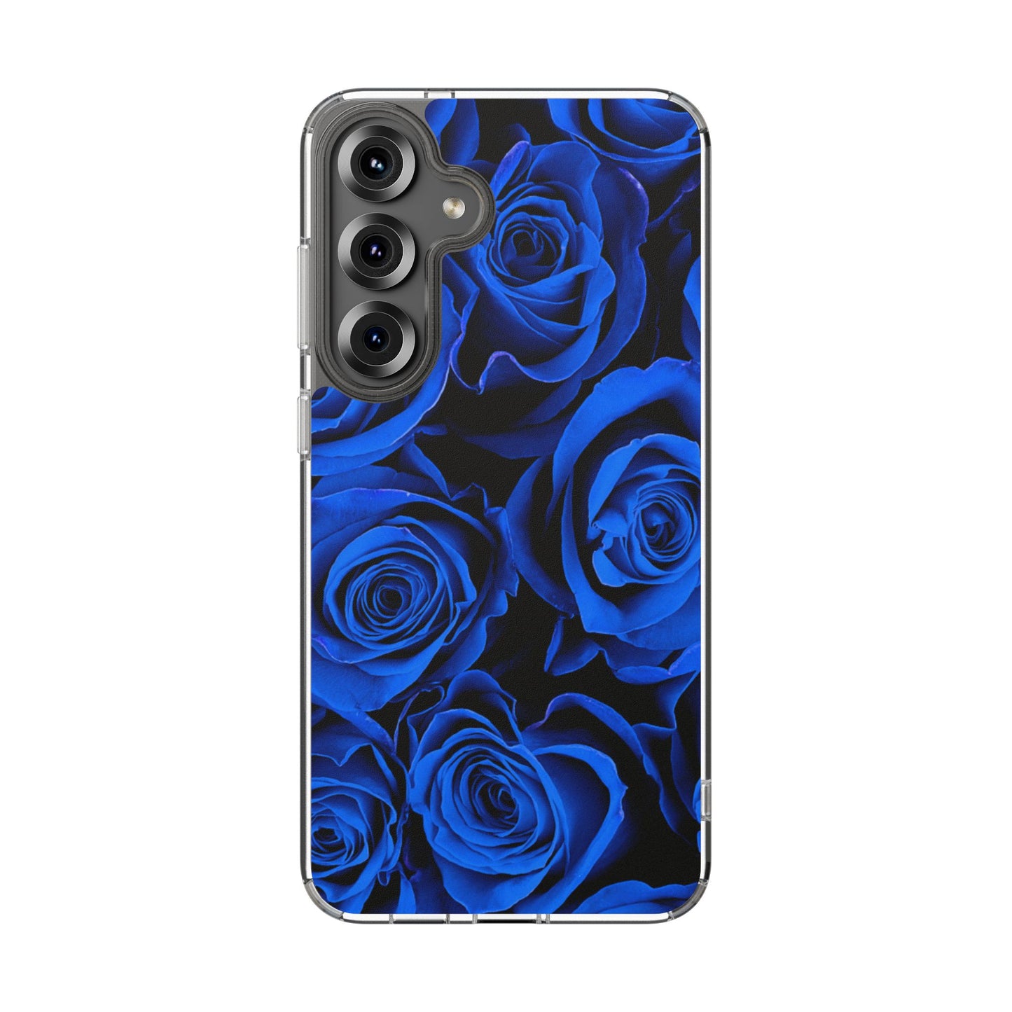 Clear Phone Case – Midnight Bloom