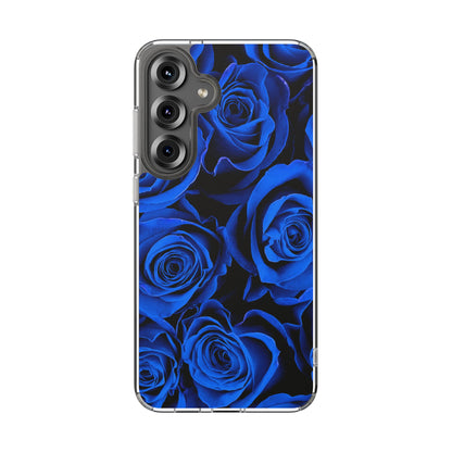 Clear Phone Case – Midnight Bloom
