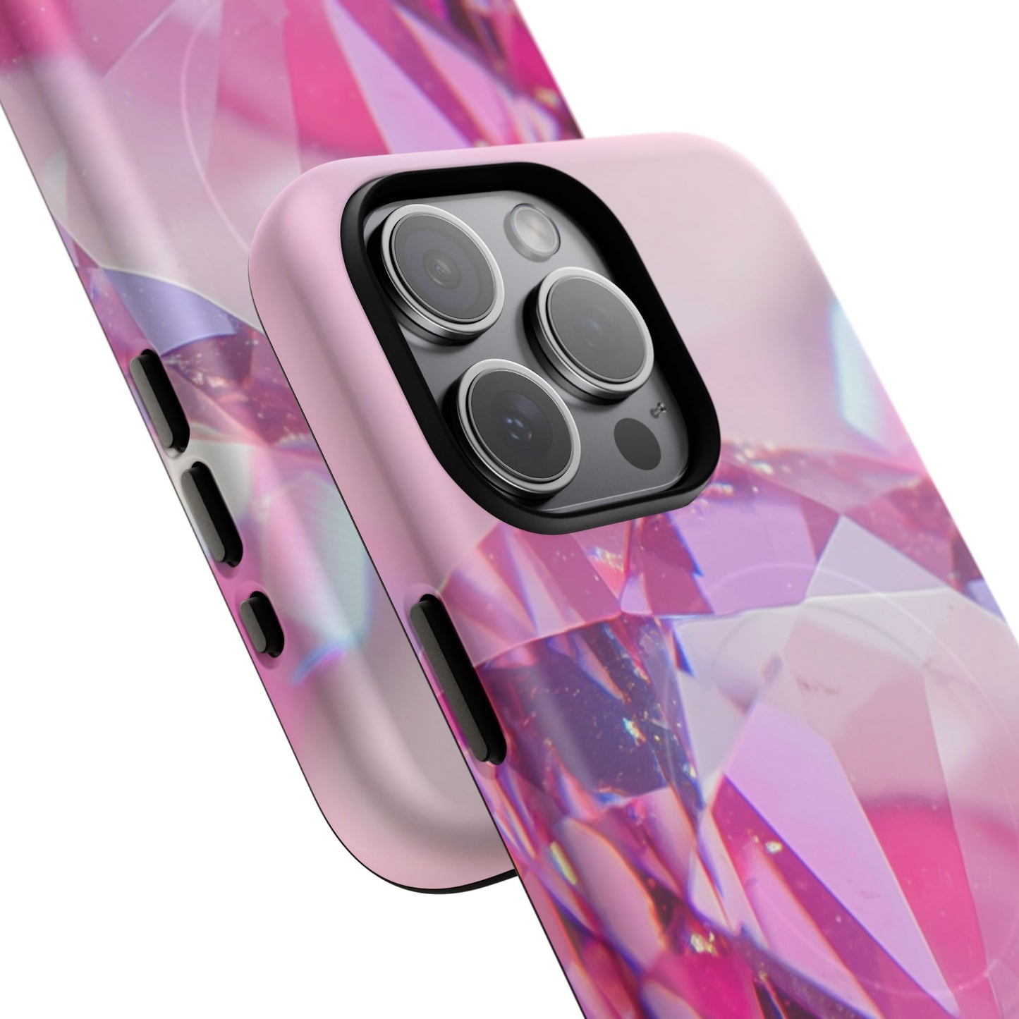 Protective Magnetic Phone Case – Pink Ice
