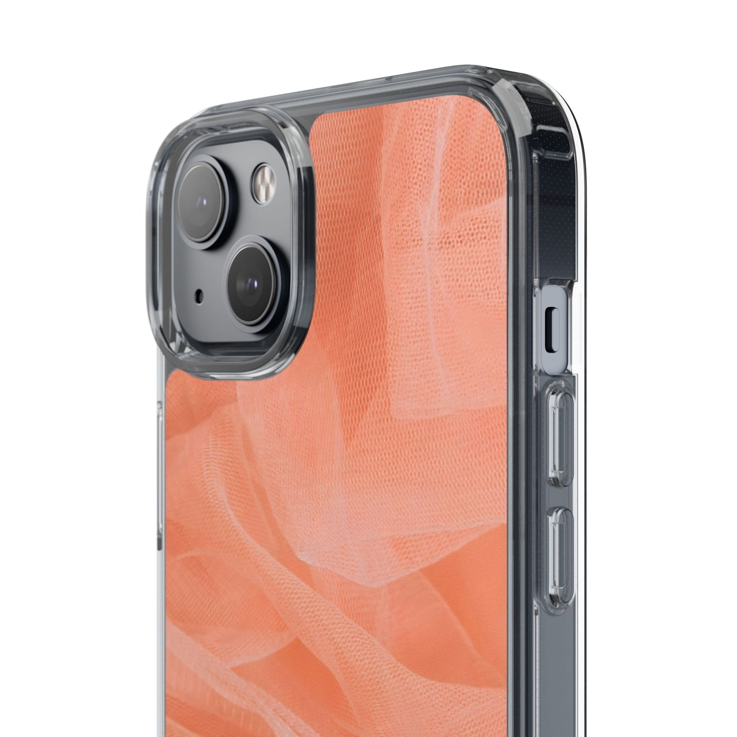 Clear Phone Case – Coral Veil