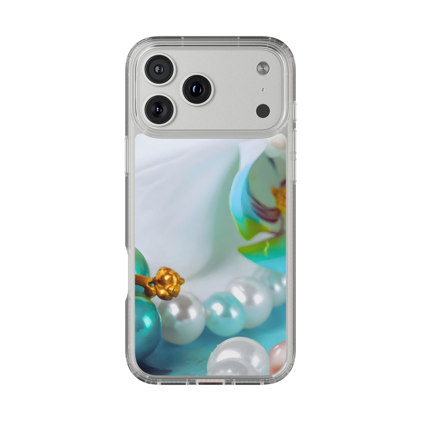 Clear Phone Case – Mermaid's Pearl