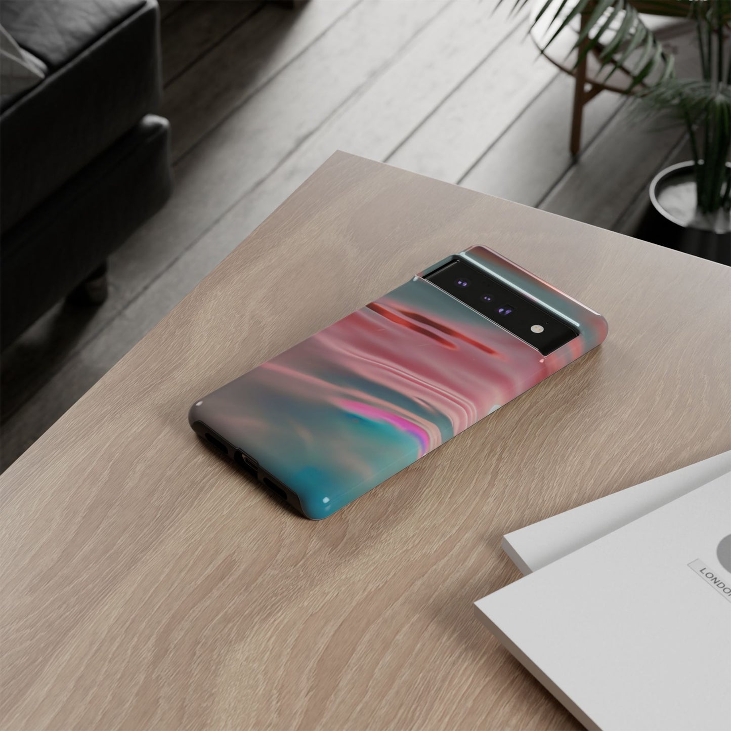 Protective Phone Case – Liquid Sunset