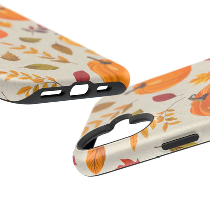 Wireless-Charging Compatible Case – Falling for Pumpkin
