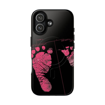 Protective Magnetic Phone Case – Mom’s Little Pink Footprints
