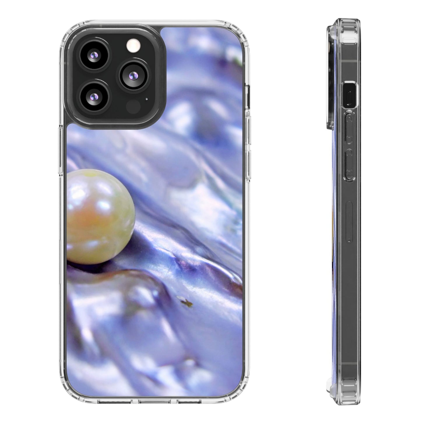 Clear Phone Case – Moon Tide