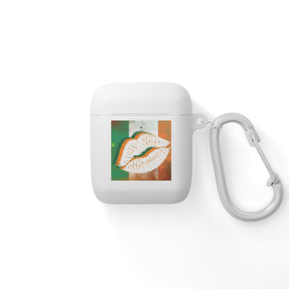Wireless Earbud Case Cover – Irish Lip St. Patrick’s Day Design