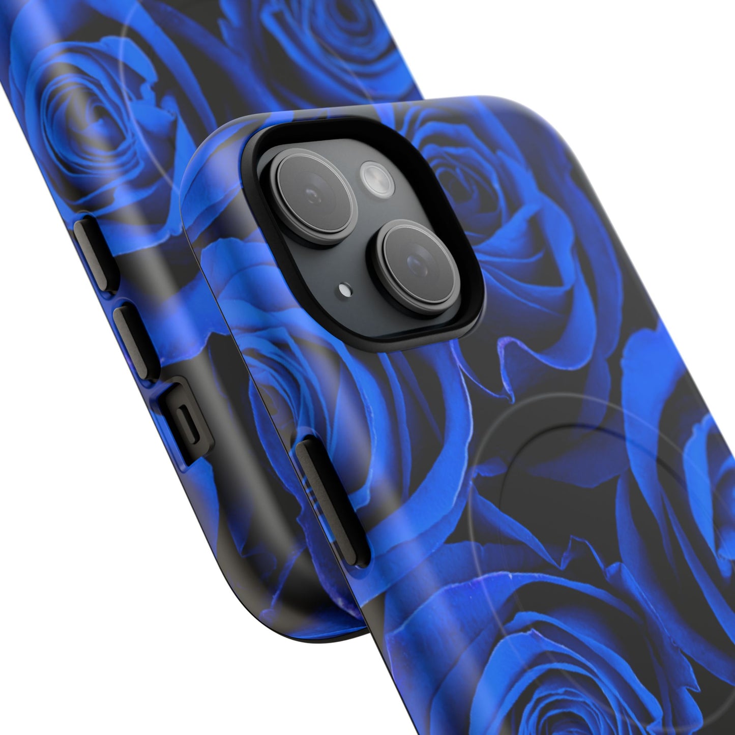 Protective Magnetic Phone Case – Midnight Bloom