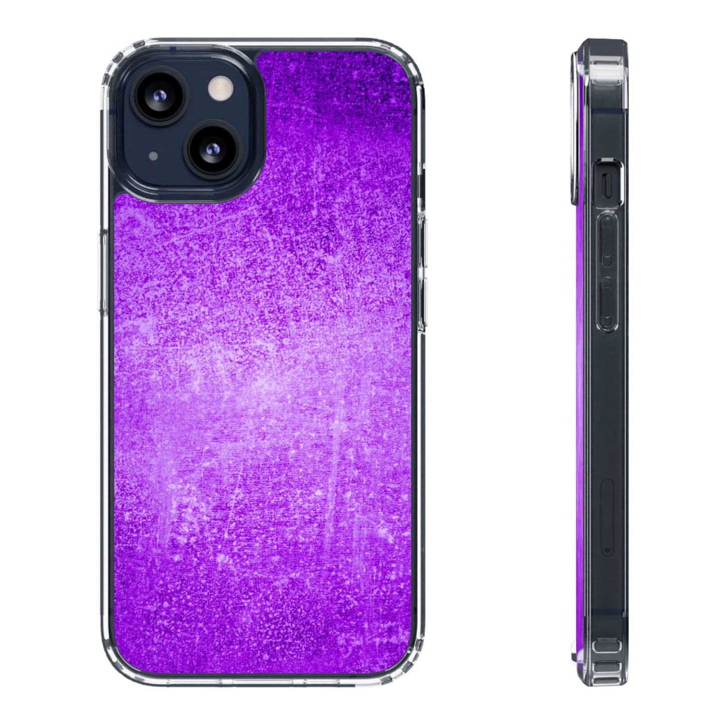 Clear Phone Case – Violet Voltage