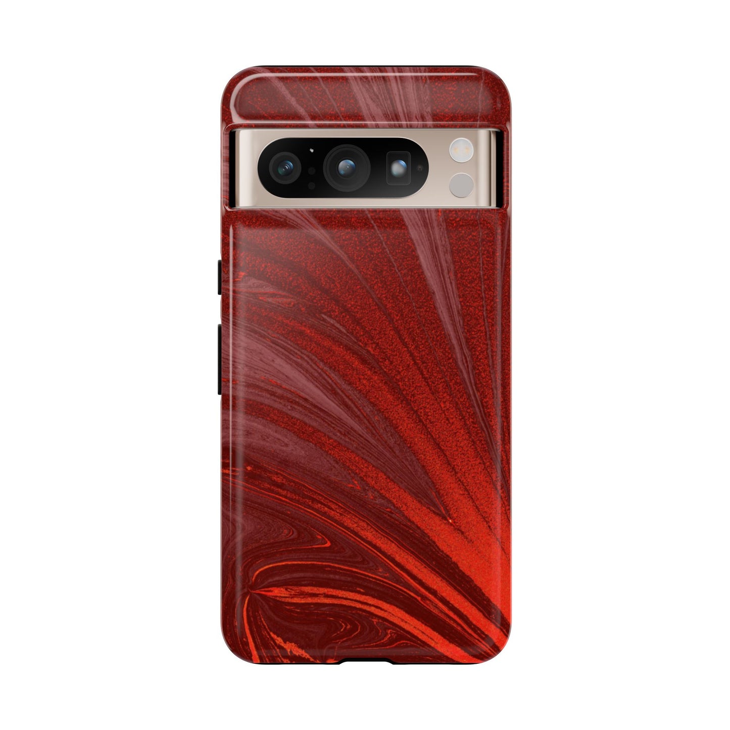 Protective Phone Case – Crimson Current