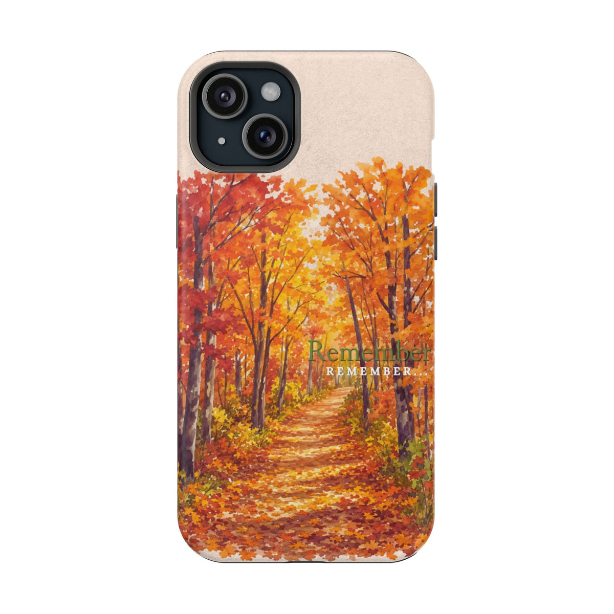 Impact-Resistant Phone Case – Autumn Remembered – Compatible with iPhone 11–17 & Samsung Galaxy S22–S26 Series