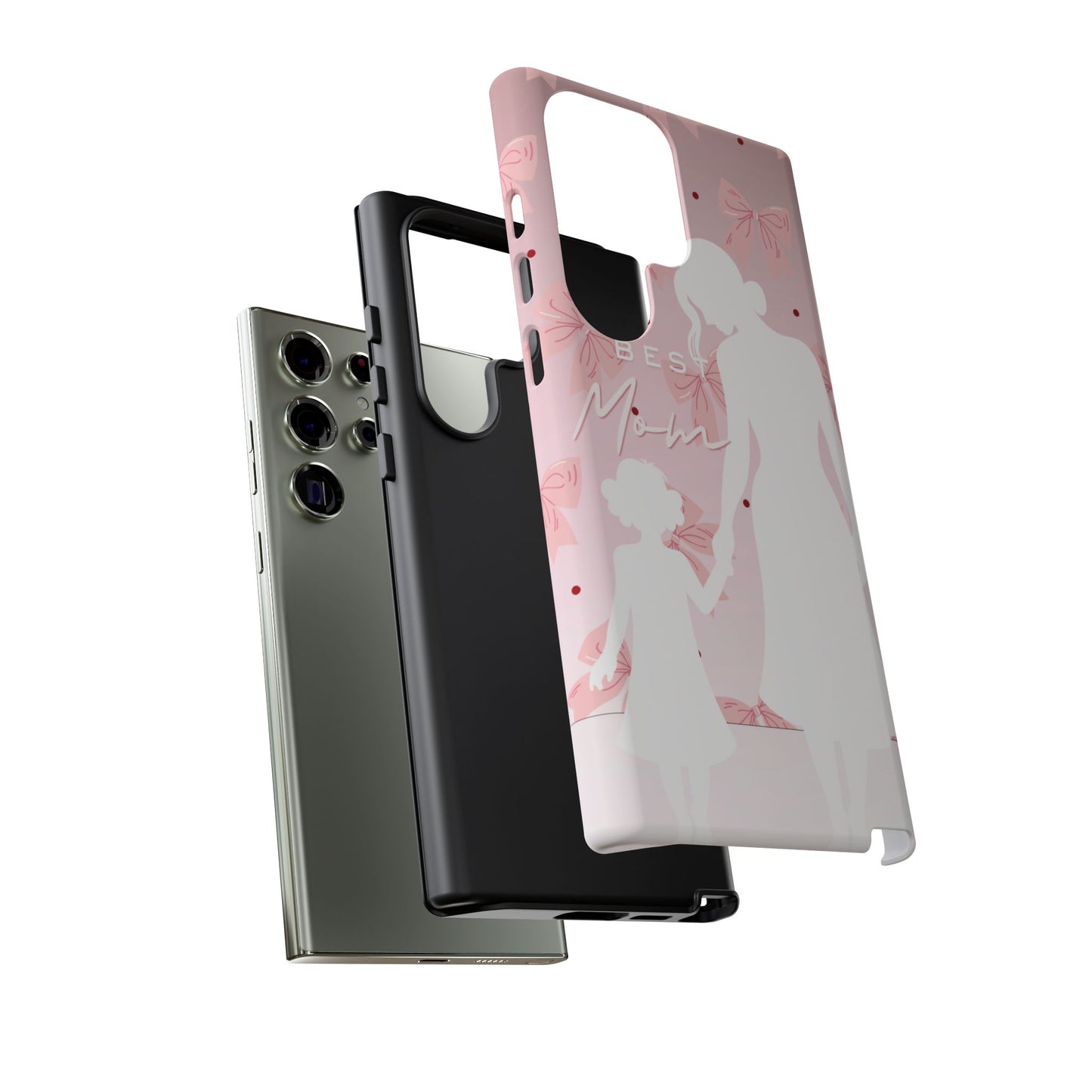 Wireless-Charging Compatible Case – Best Mom: My Little Girl