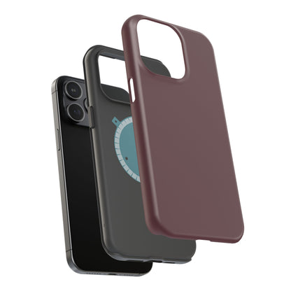 Wireless-Charging Compatible Case – Mulled Wine – Compatible with iPhone 13–17 & Samsung Galaxy S25–S26 Series