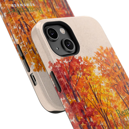 Impact-Resistant Phone Case – Autumn Remembered – Compatible with iPhone 11–17 & Samsung Galaxy S22–S26 Series
