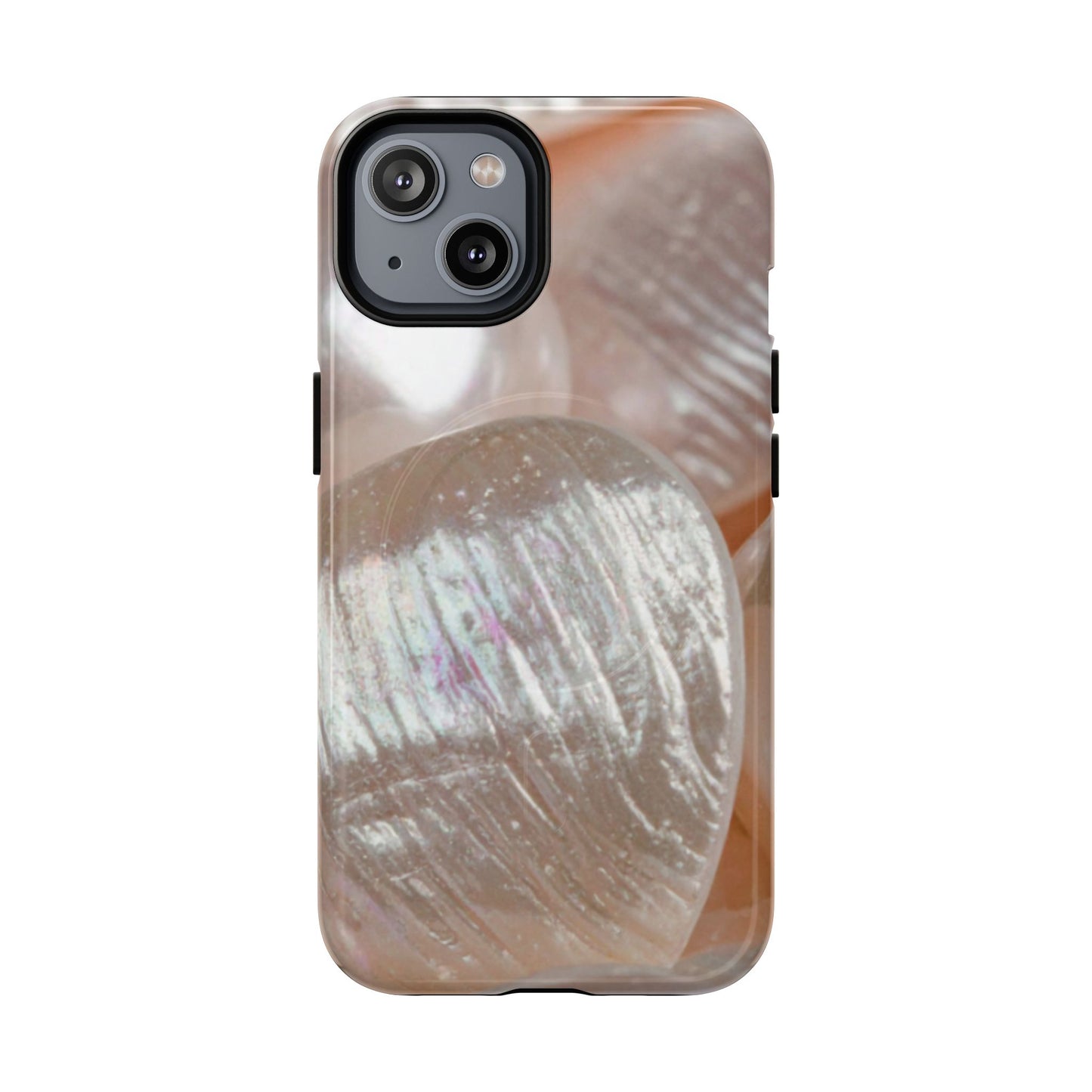 Protective Magnetic Phone Case – Blush Pearl