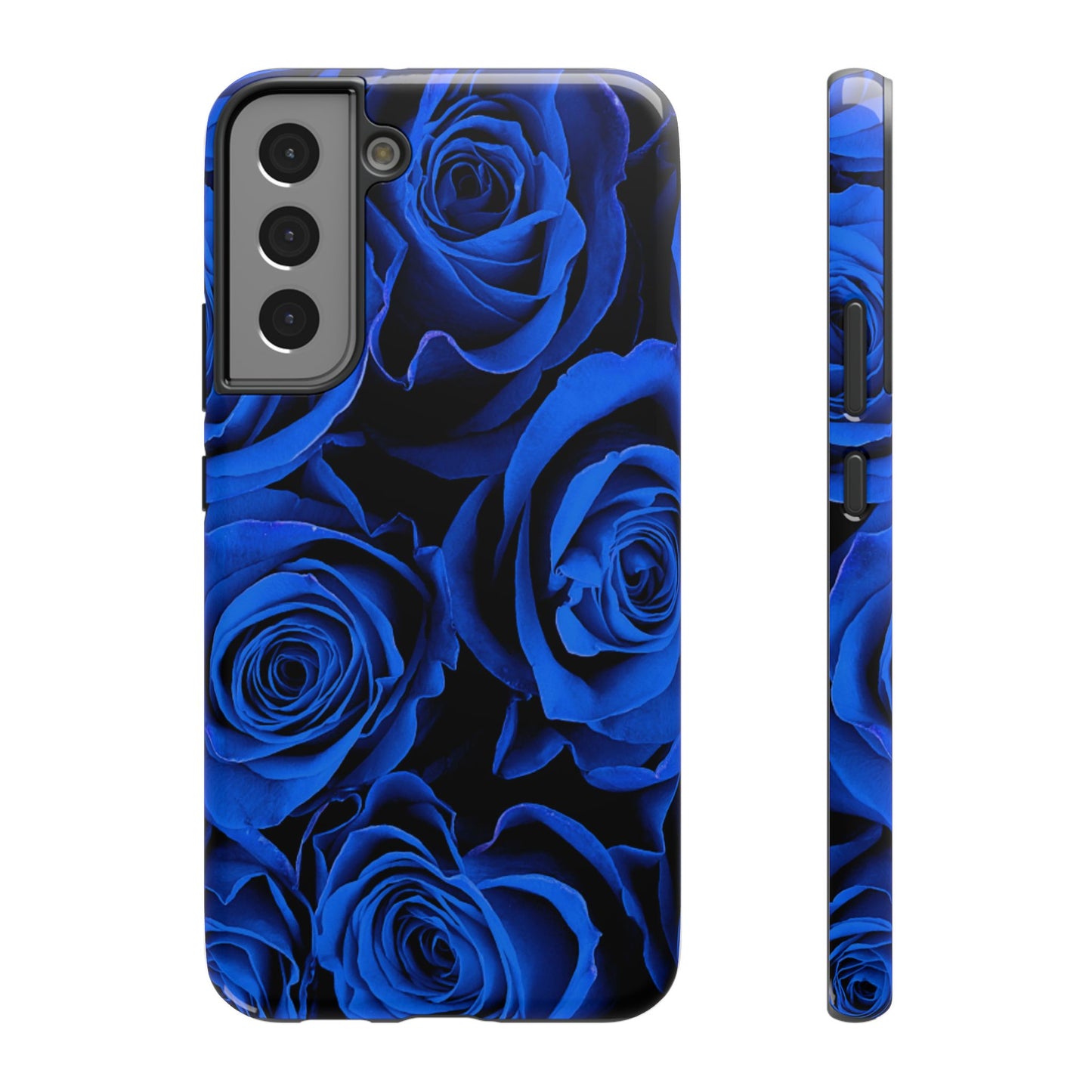 Impact-Resistant Phone Case – Midnight Bloom