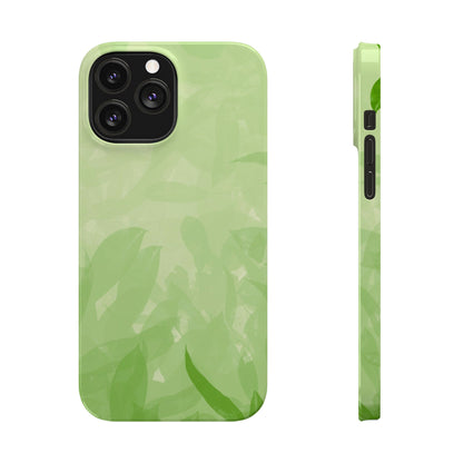 Slim Phone Case – Leaf Echo