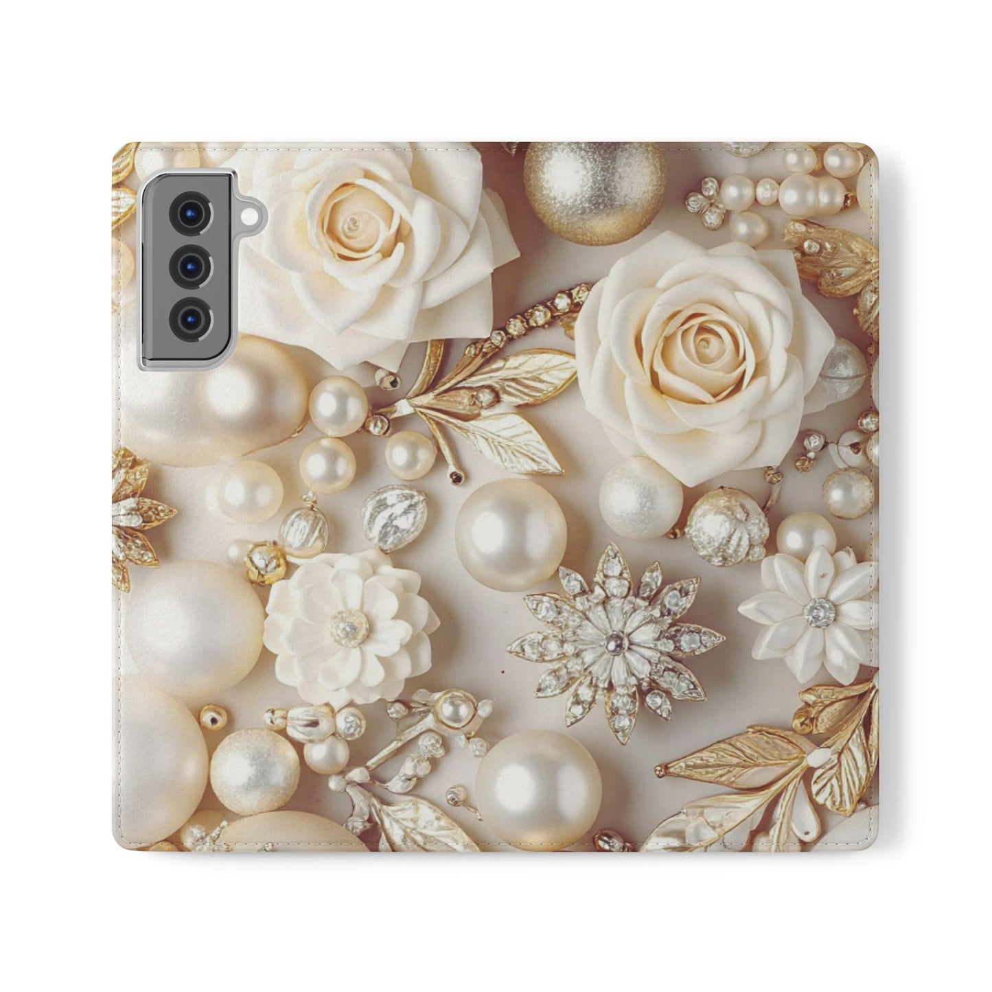 Flip Case – Ivory Opulence