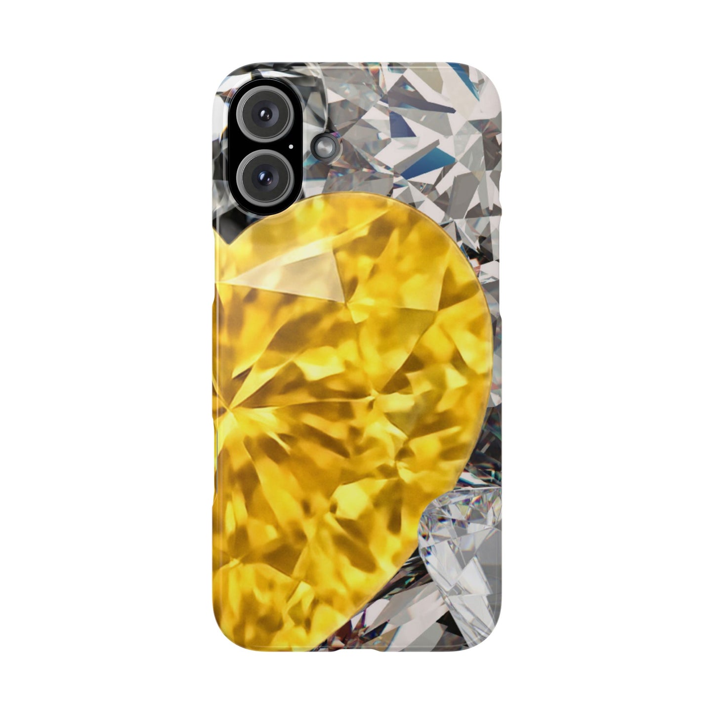 Snap Phone Case – Heart of Gold