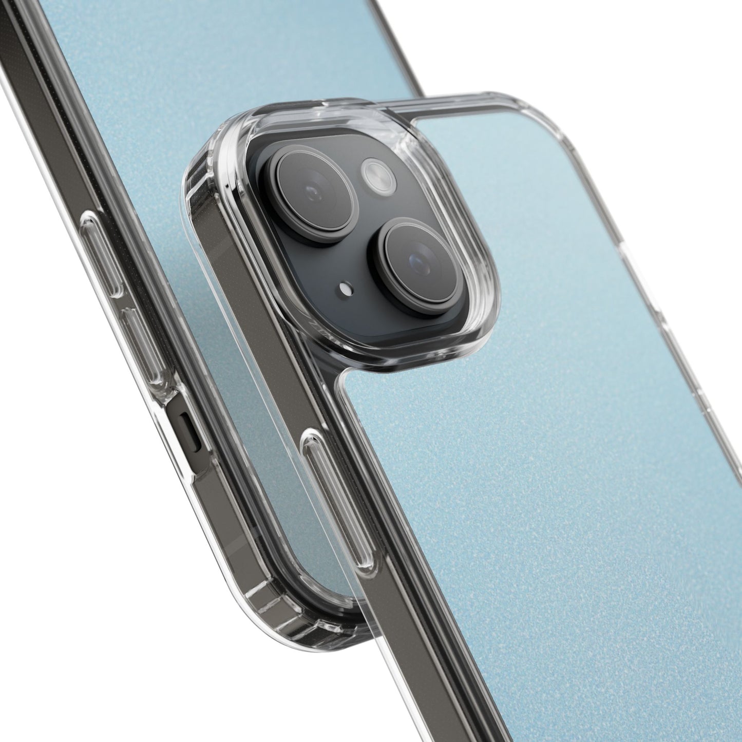 Clear Phone Case – Blue Whisper