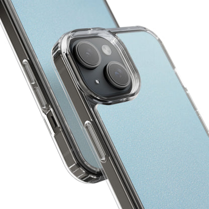 Clear Phone Case – Blue Whisper