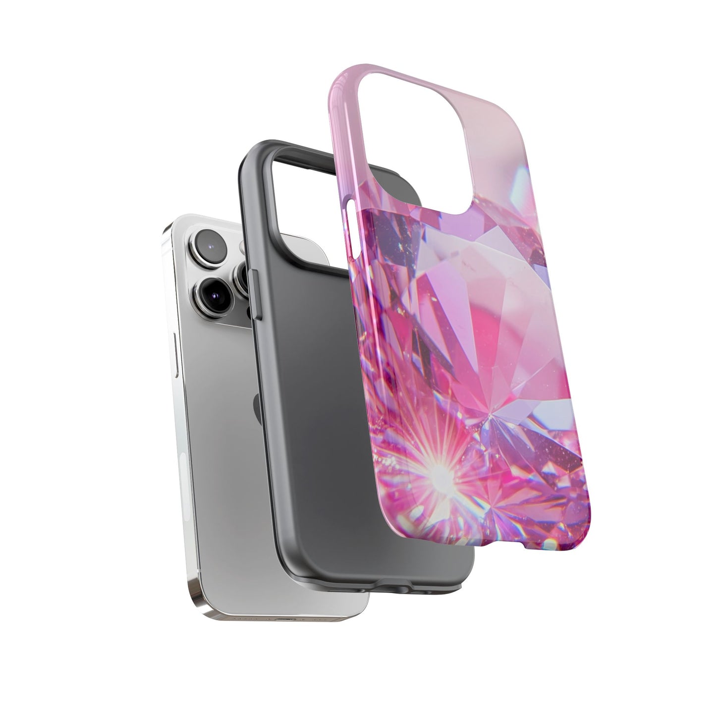 Protective Phone Case – Pink Ice