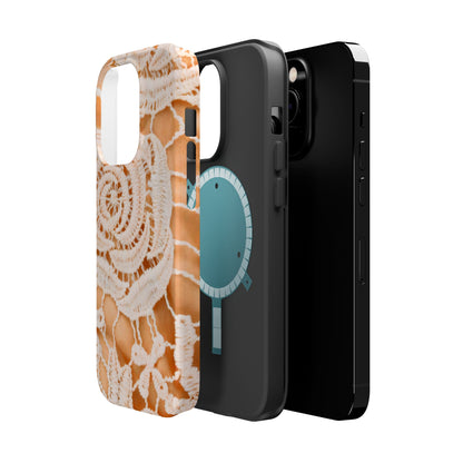 Wireless-Charging Compatible Case – Vintage Veil