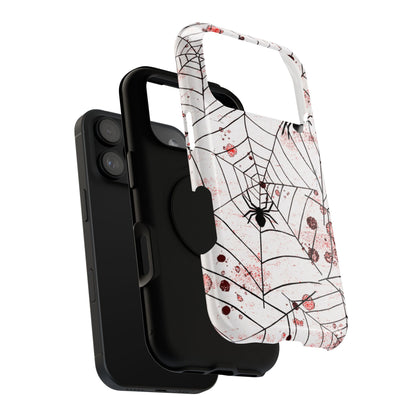 Impact-Resistant Phone Case – Blood Web