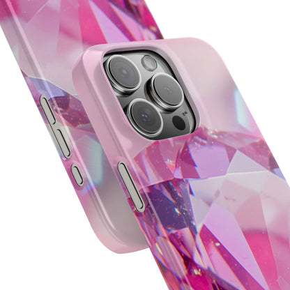 Slim Phone Case – Pink Ice