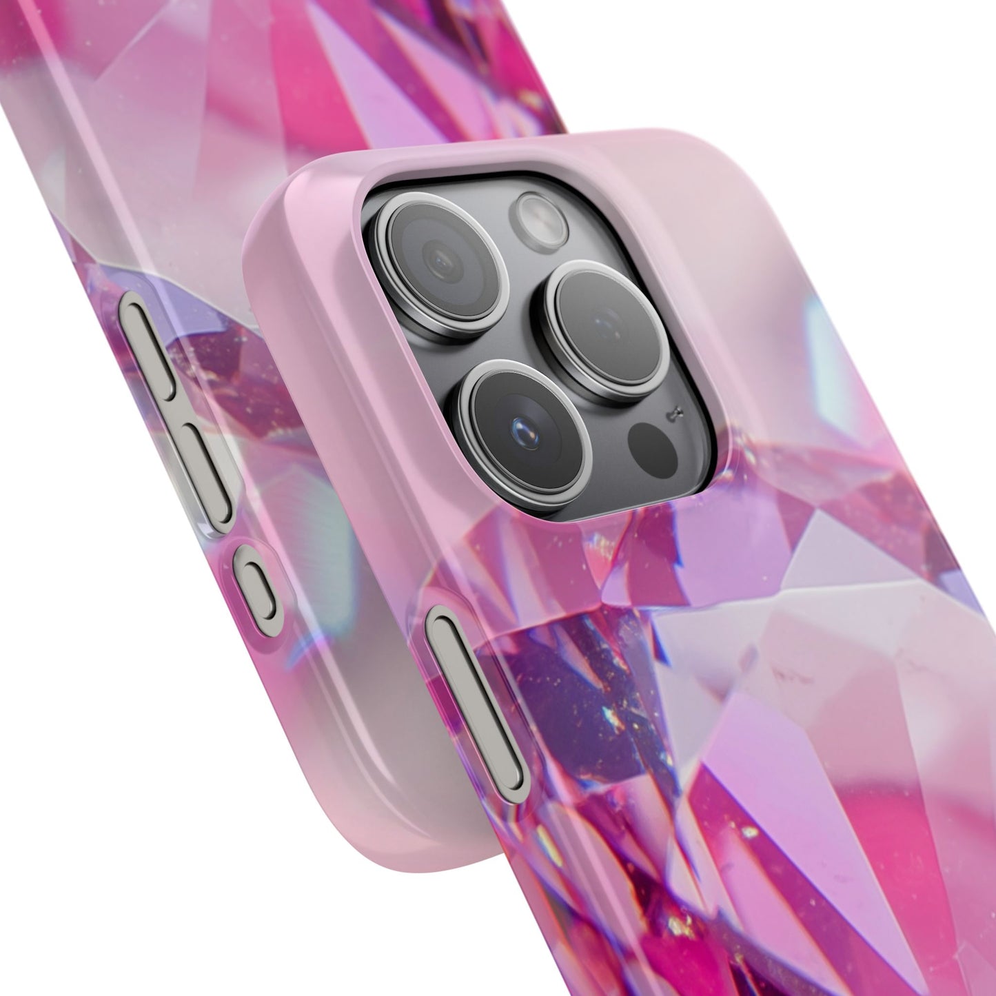Snap Phone Case – Pink Ice
