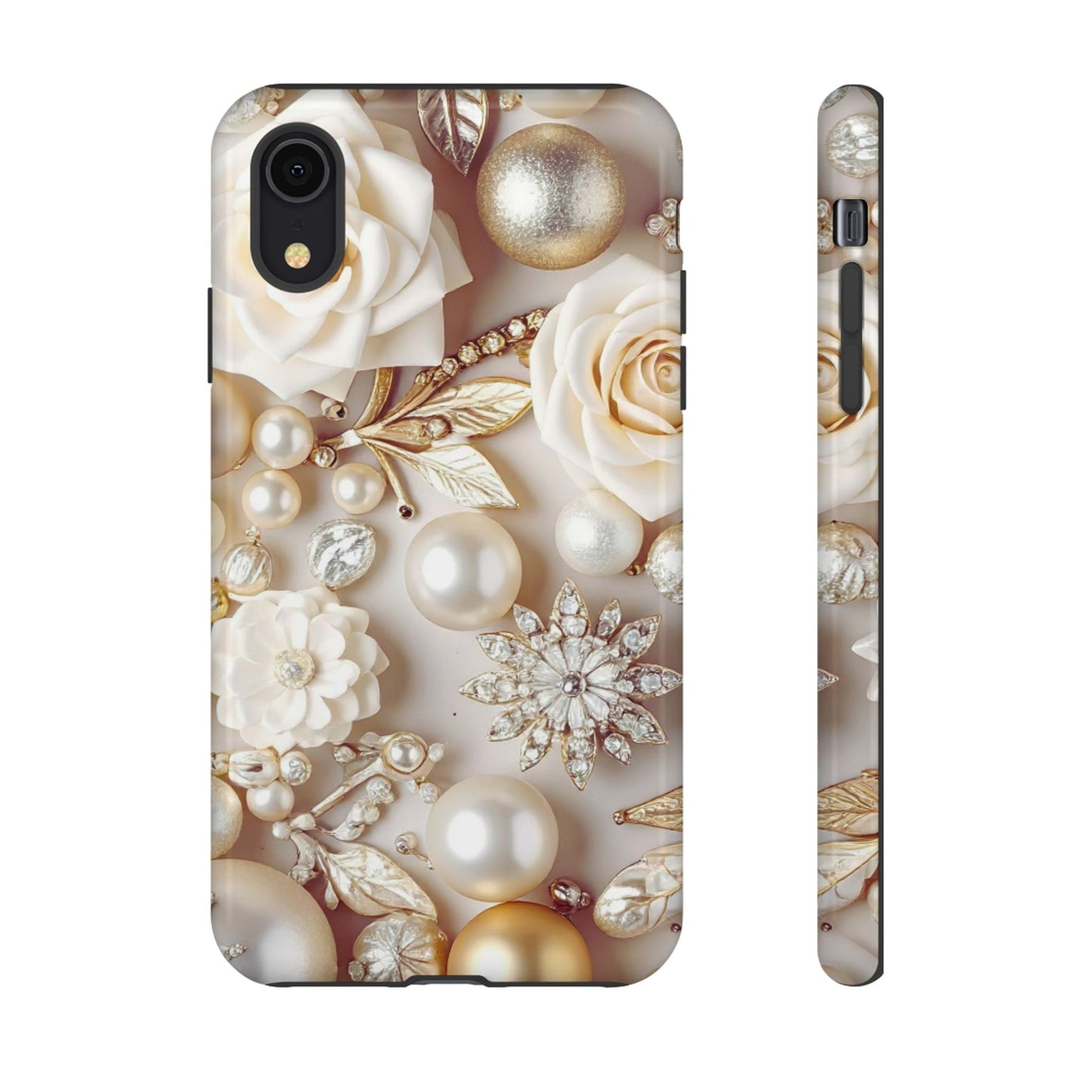 Protective Phone Case – Ivory Opulence