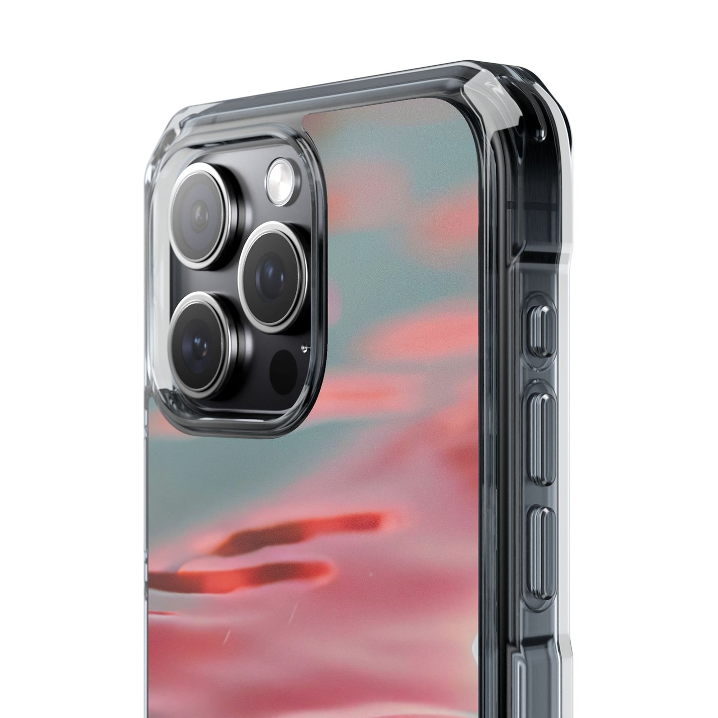 Clear Magnetic Phone Case – Liquid Sunset
