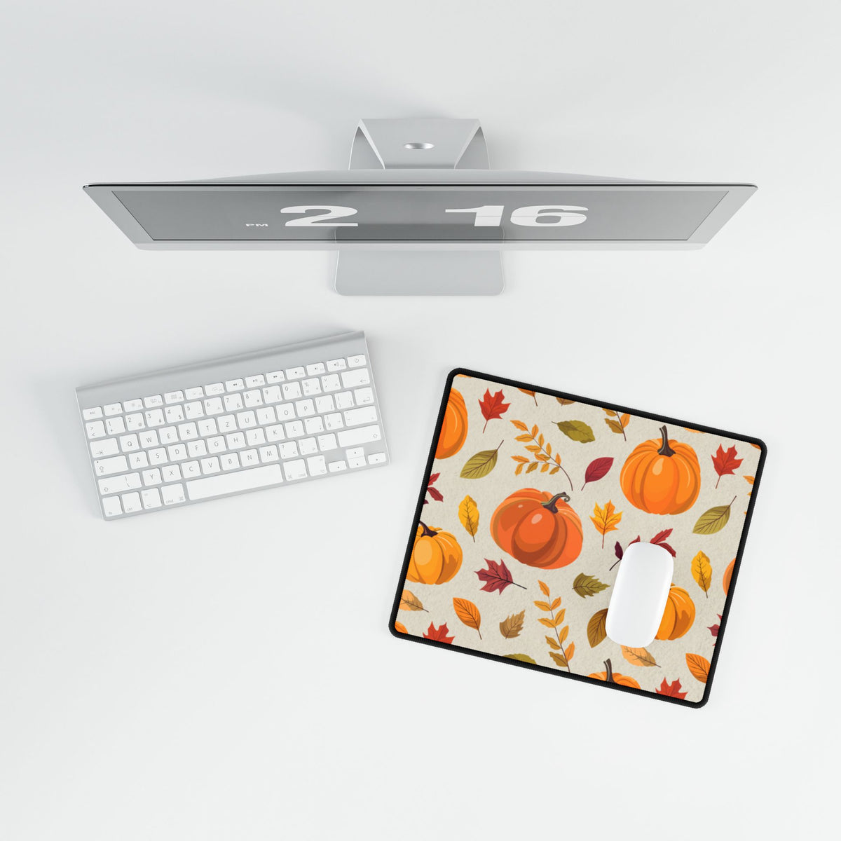 Oversized Desk Mat – Falling for Pumpkin