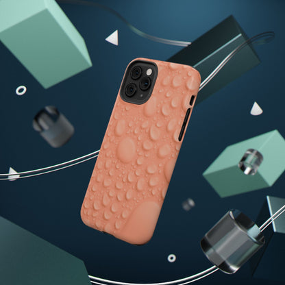 Impact-Resistant Phone Case – Apricot Rain