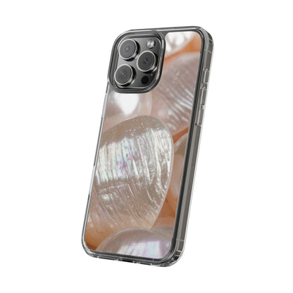 Clear Phone Case – Blush Pearl