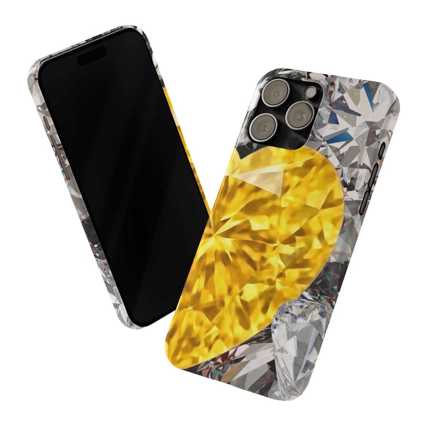 Slim Phone Case – Heart of Gold