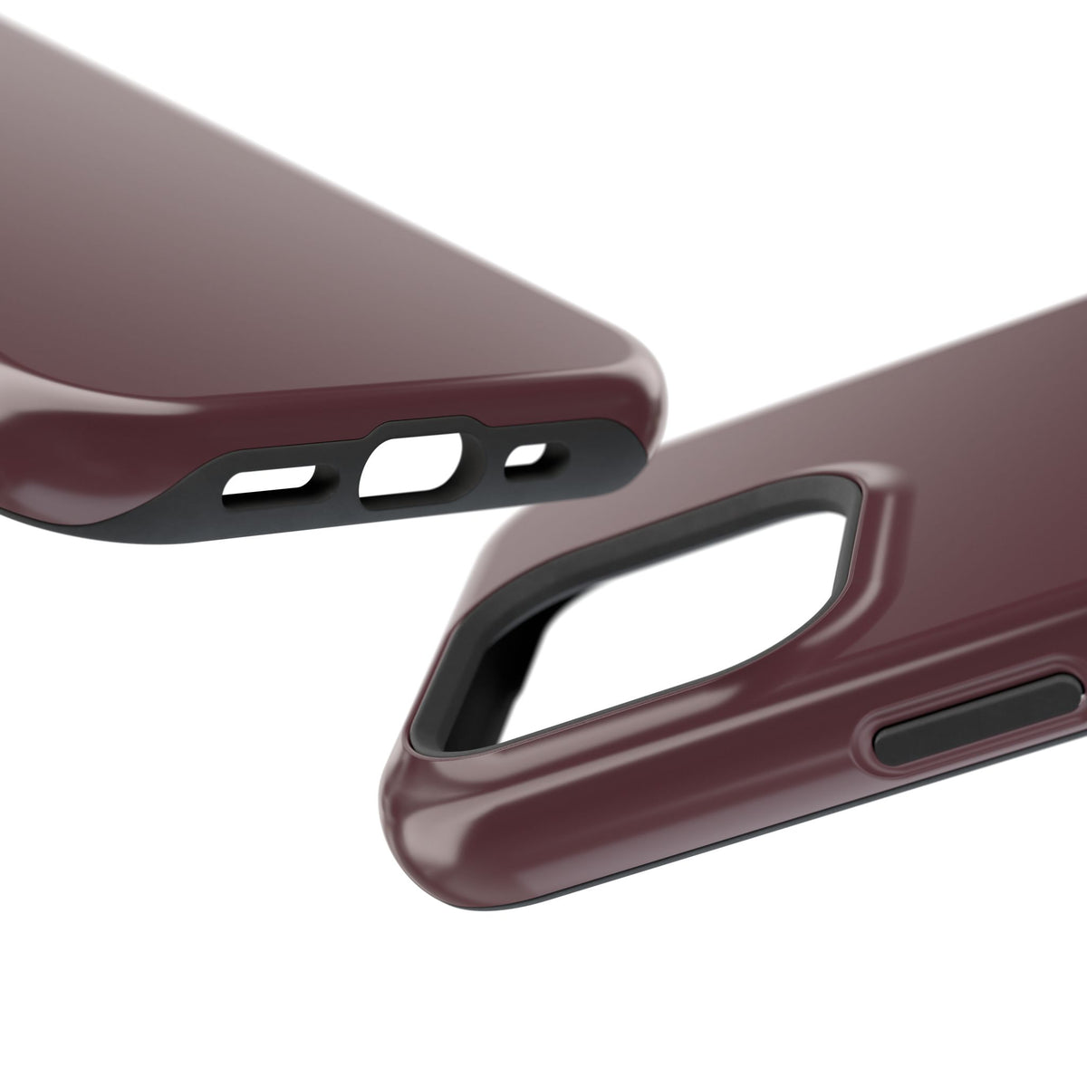 Wireless-Charging Compatible Case – Mulled Wine – Compatible with iPhone 13–17 & Samsung Galaxy S25–S26 Series