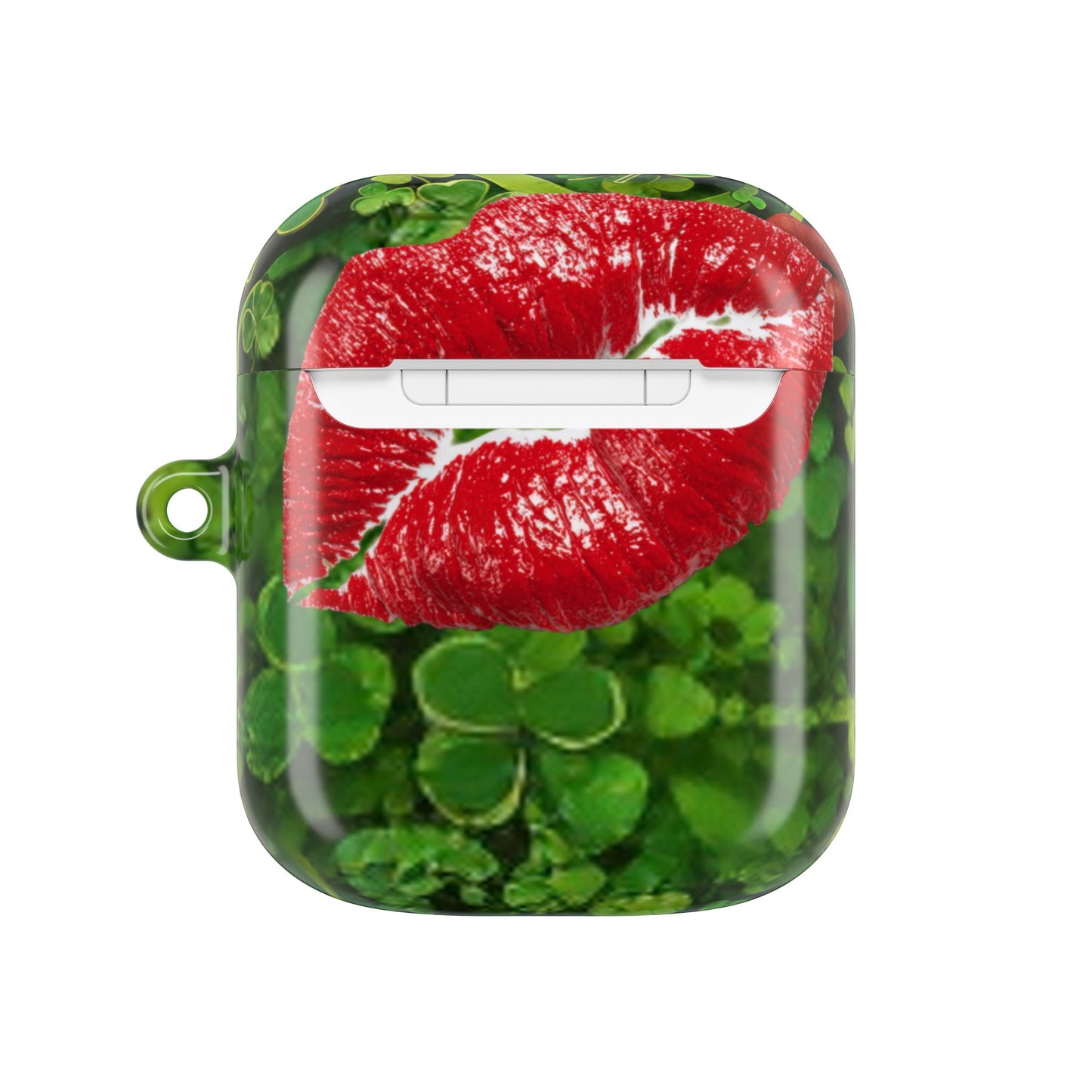 Earbud Case Cover – Lucky Clover Shamrock Kiss