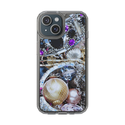 Clear Phone Case – Chrome Jewel