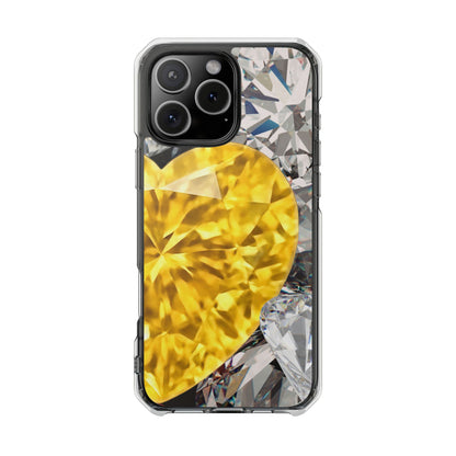 Clear Magnetic Phone Case – Heart of Gold