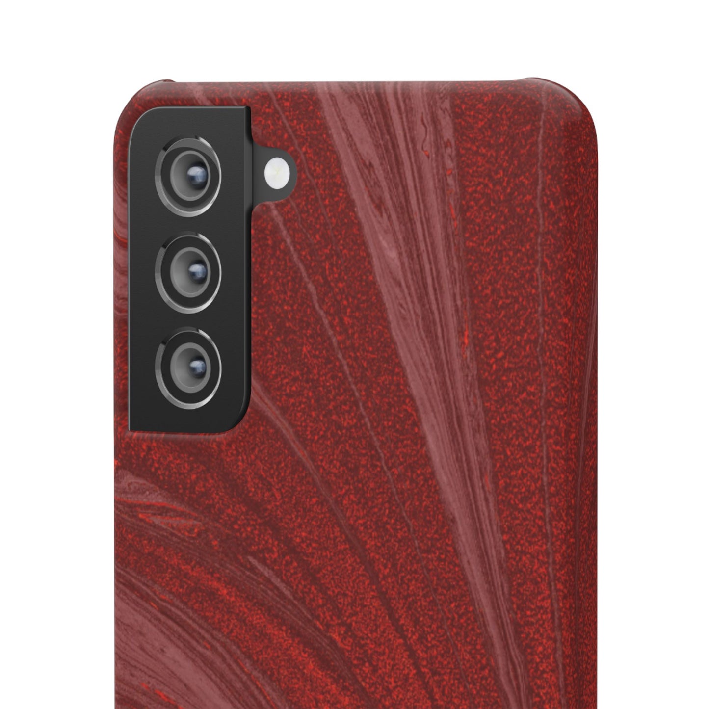 Snap Phone Case – Crimson Current
