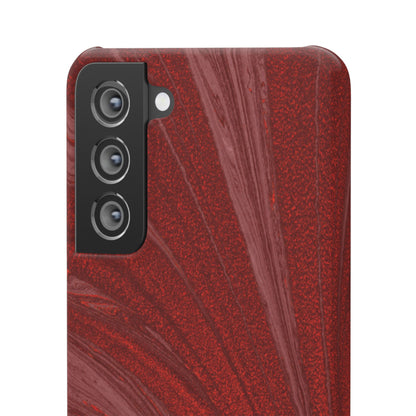 Snap Phone Case – Crimson Current