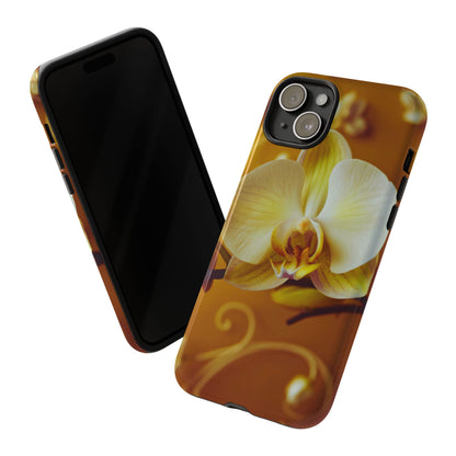 Protective Phone Case – Amber Orchid