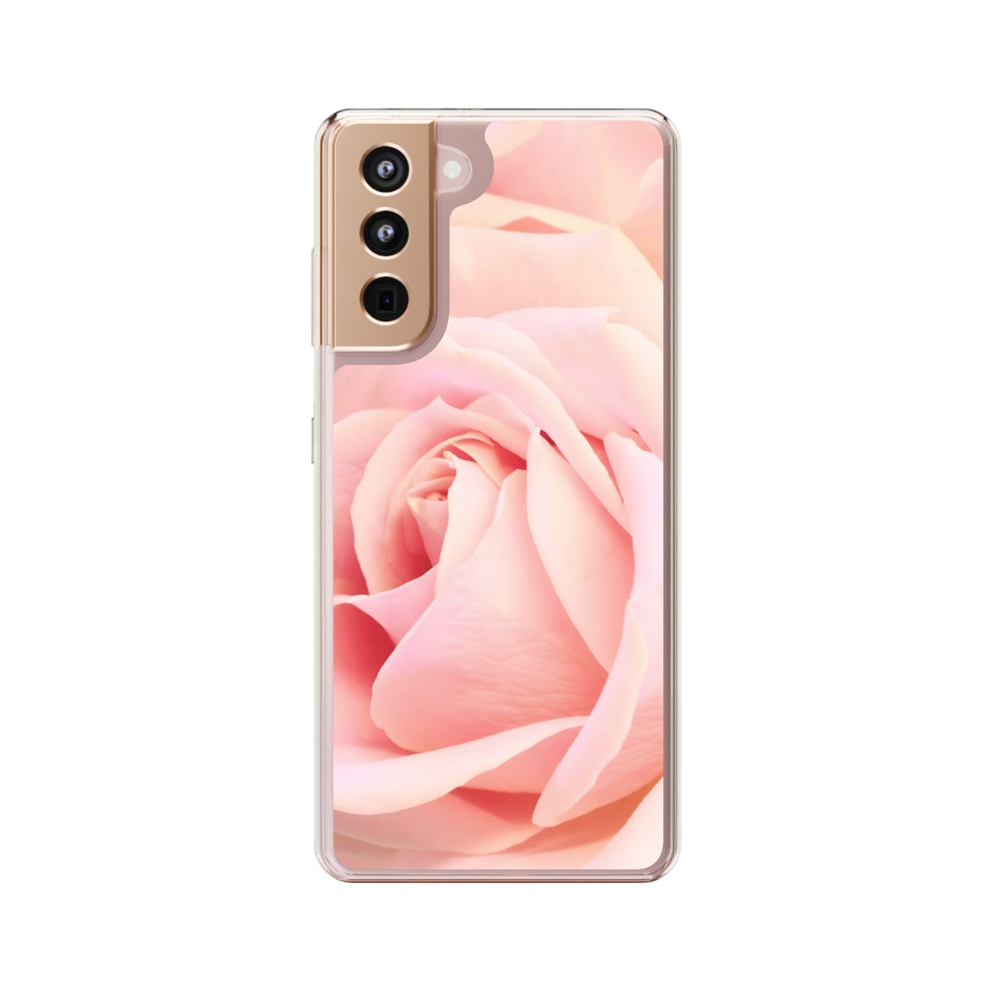 Clear Phone Case – A Mother’s Rose Embrace